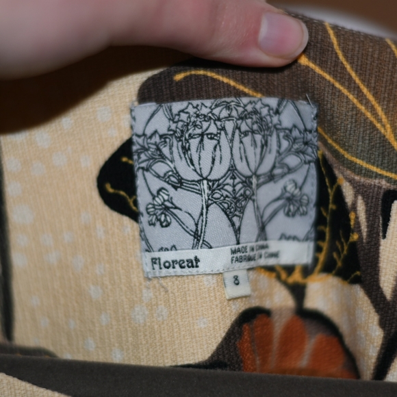 Anthropologie snowy egret shift dress - Picture 14 of 16